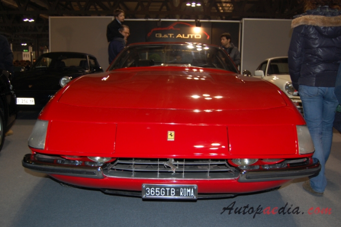 Ferrari 365 GT/4 (Daytona) 1968-1973 (1971-1973 GTB/4), front view