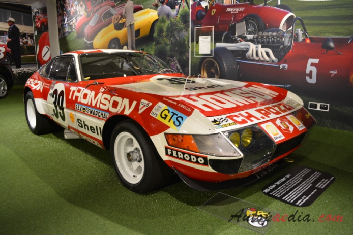 Ferrari 365 GT/4 (Daytona) 1968-1973 (1971-1973 GTB/4 GP4), right front view