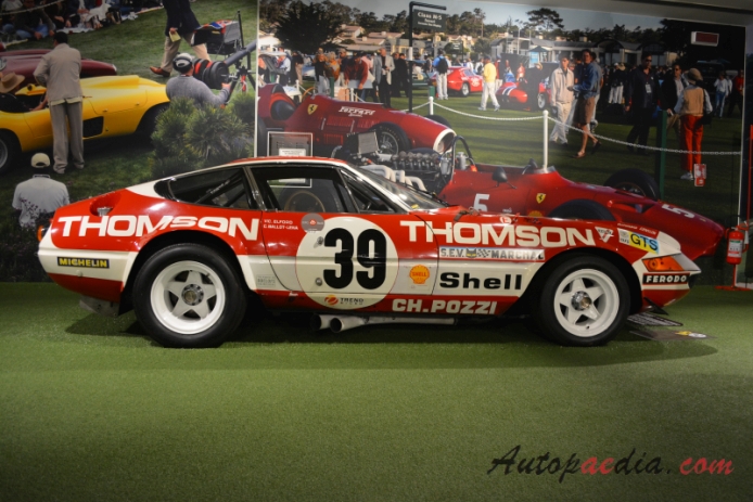 Ferrari 365 GT/4 (Daytona) 1968-1973 (1971-1973 GTB/4 GP4), prawy bok