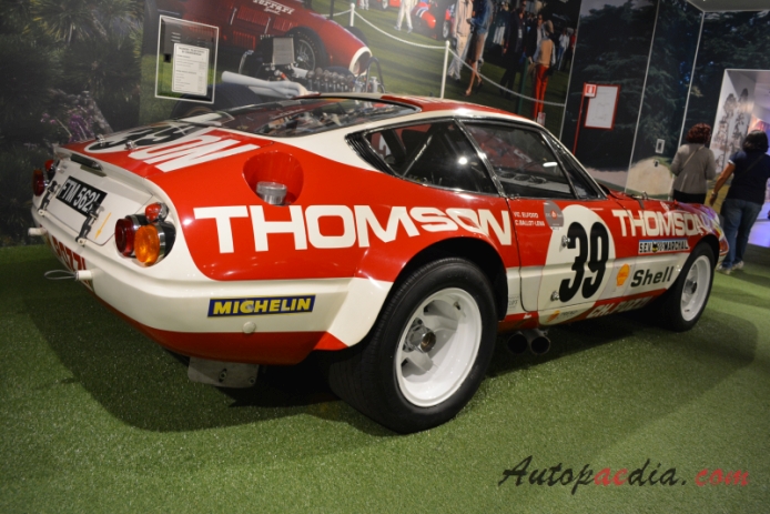 Ferrari 365 GT/4 (Daytona) 1968-1973 (1971-1973 GTB/4 GP4), right rear view