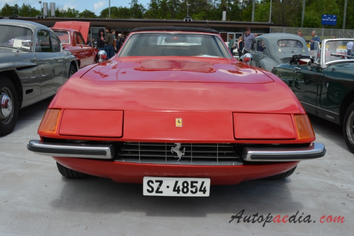 Ferrari 365 GT/4 (Daytona) 1968-1973 (1971-1973 GTS/4), przód