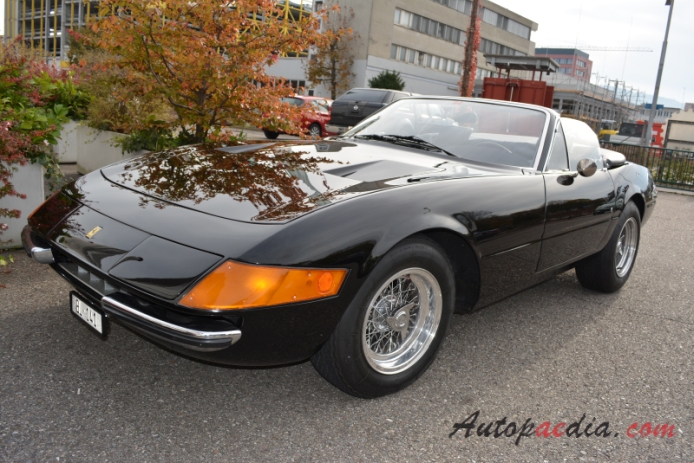Ferrari 365 GT/4 (Daytona) 1968-1973 (1971-1973 GTS/4), lewy przód