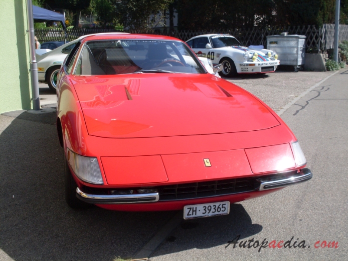 Ferrari 365 GT/4 (Daytona) 1968-1973 (1971 GTB/4), front view