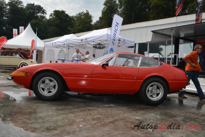 Ferrari 365 GT/4 (Daytona) 1968-1973 (1971 GTB/4), left side view