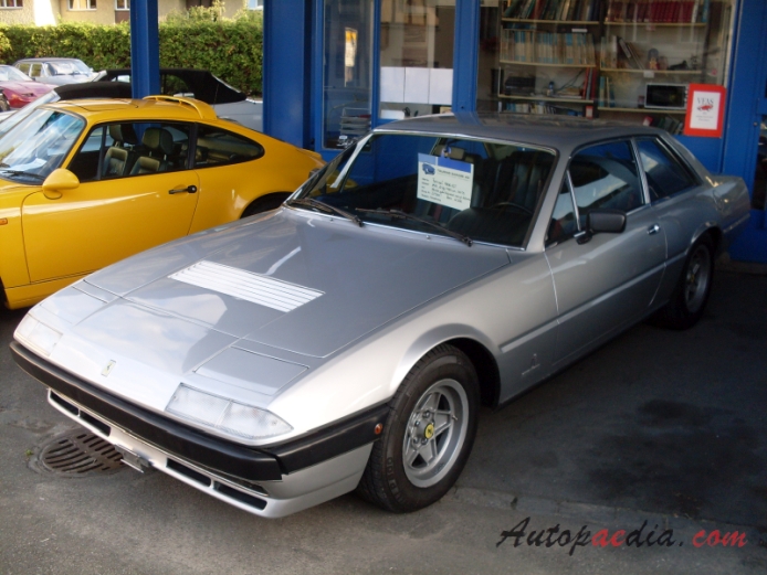 Ferrari 400 1976-1985 (1979 400 automatic GT), left front view
