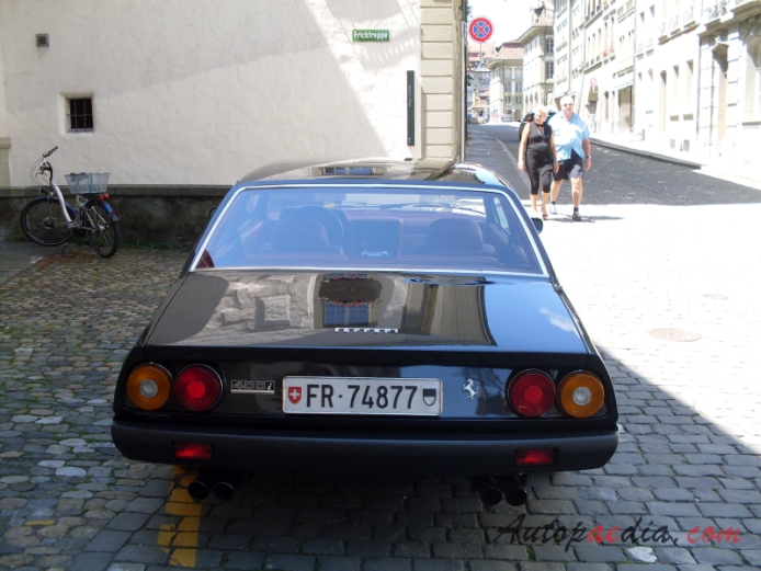 Ferrari 400 1976-1985 (1982-1985 400GTi), rear view
