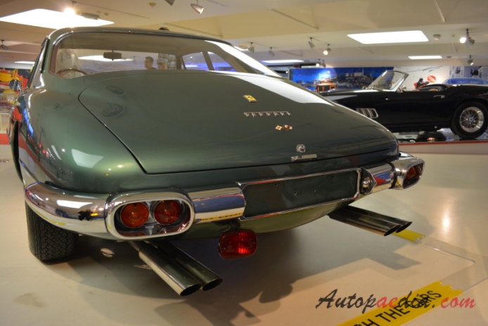 Ferrari 400 Superamerica 1960-1964 (Series 2 Coupé 2d), rear view