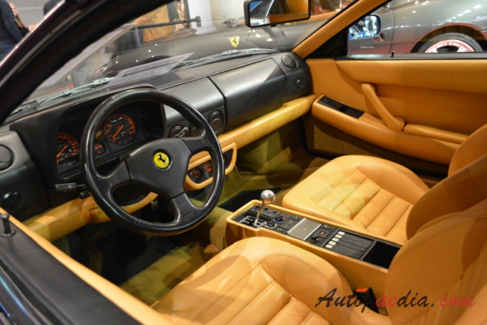 Ferrari 512 TR (Testa Rossa) 1991-1994 (1992), wnętrze