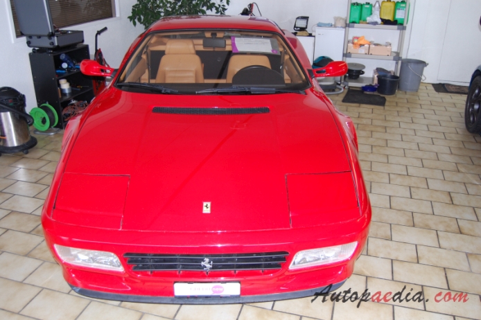 Ferrari 512 TR (Testa Rossa) 1991-1994 (1995), front view
