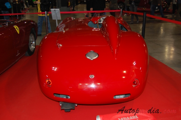 Ferrari 750 Monza 1954, tył