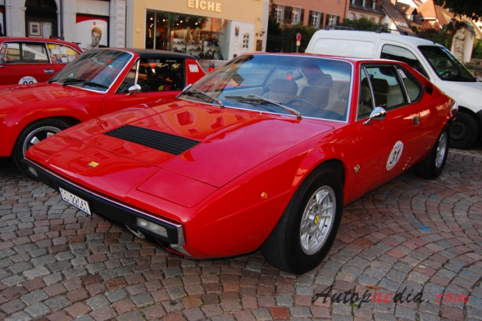 Ferrari Dino 308 GT4 1973-1980 (1974), lewy przód