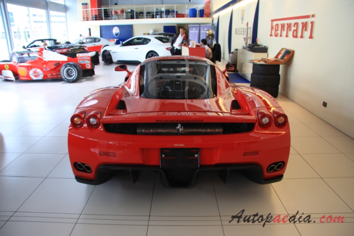 Ferrari Enzo 2002-2004, rear view