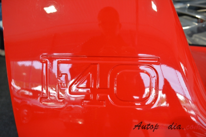 Ferrari F40 1987-1992, side emblem 