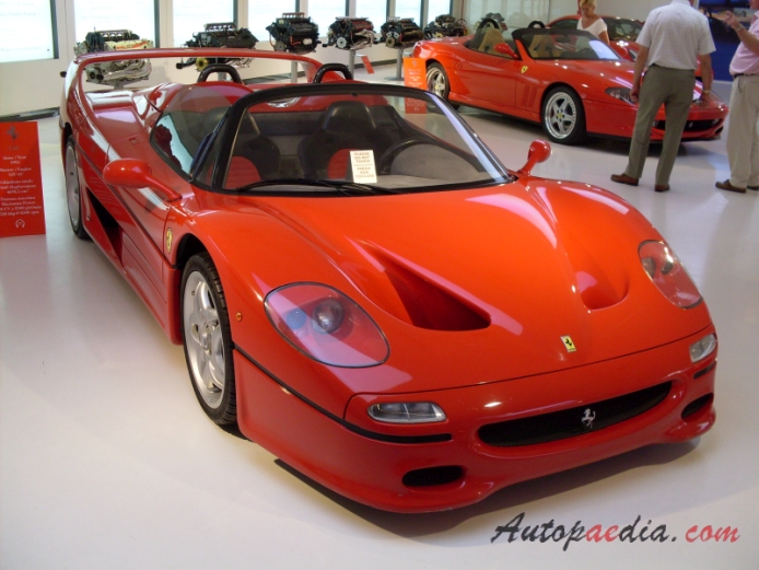 Ferrari F50 1995-1997 (1995), prawy przód
