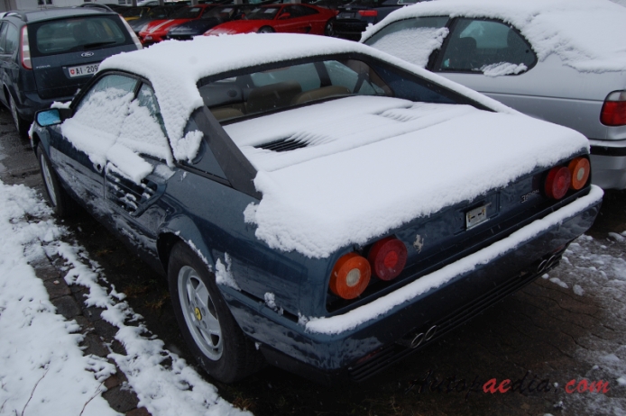 Ferrari Mondial 1980-1993 (1988 3.2),  left rear view