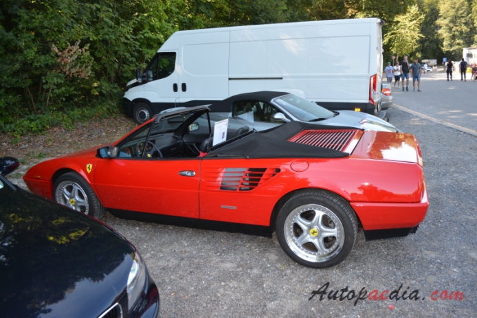 Ferrari Mondial 1980-1993 (1988 3.2 cabriolet 2d), left side view