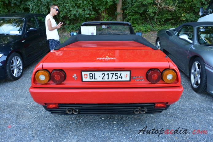 Ferrari Mondial 1980-1993 (1988 3.2 cabriolet 2d), tył