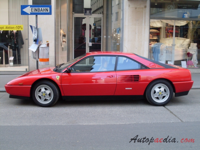 Ferrari Mondial 1980-1993 (1989-1993 Mondial T), lewy bok