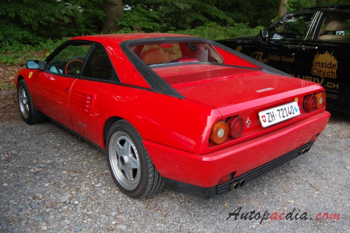 Ferrari Mondial 1980-1993 (1989-1993 Mondial T),  left rear view