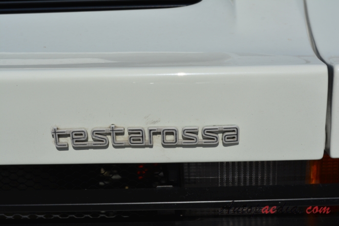 Ferrari Testarossa 1984-1991 (1985), emblemat tył 