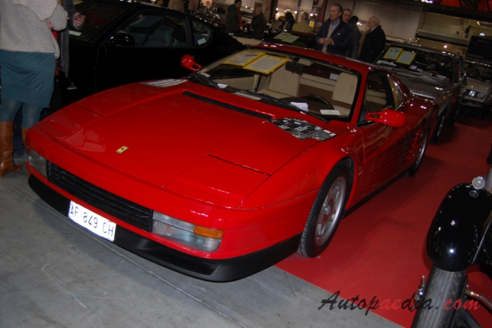 Ferrari Testarossa 1984-1991 (1987), left front view