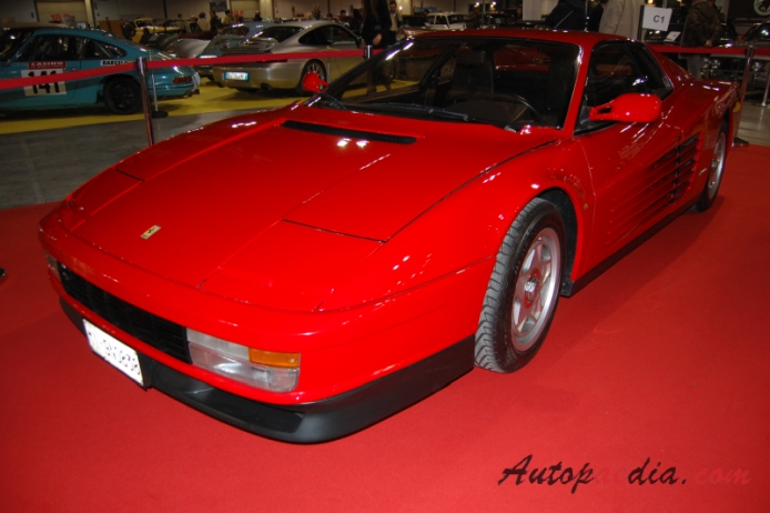 Ferrari Testarossa 1984-1991 (1987), lewy przód