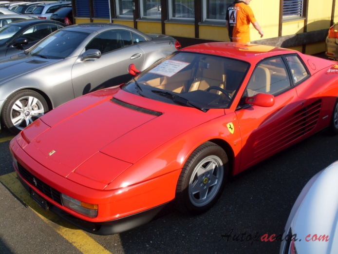 Ferrari Testarossa 1984-1991 (1989), lewy przód