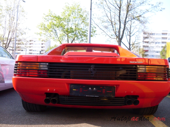 Ferrari Testarossa 1984-1991 (1989), tył