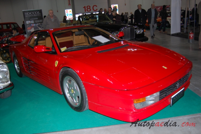 Ferrari Testarossa 1984-1991 (1990), prawy przód