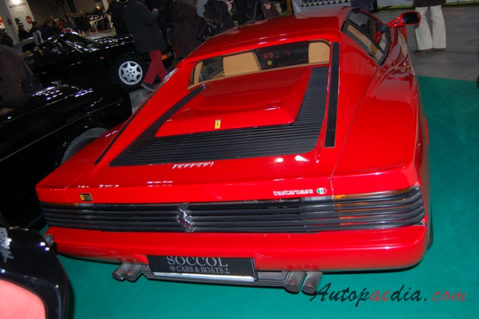 Ferrari Testarossa 1984-1991 (1990), rear view