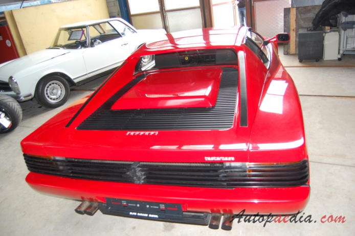 Ferrari Testarossa 1984-1991 (1991), tył