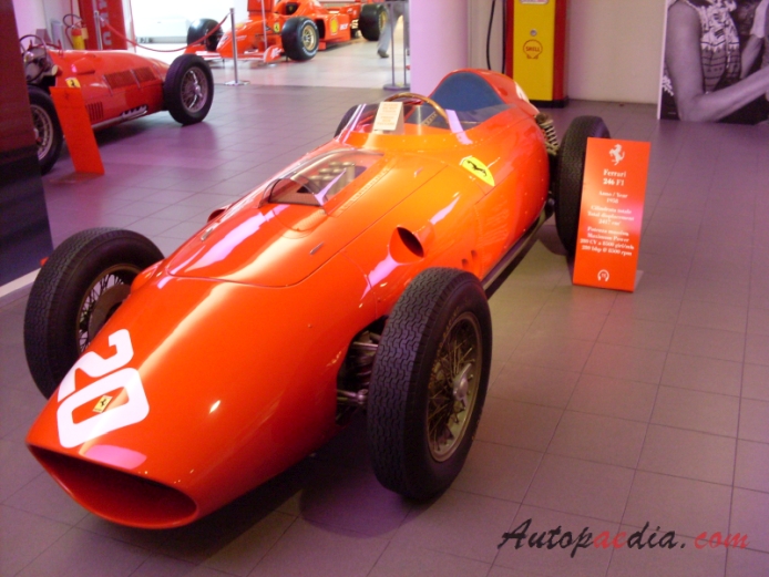 Ferrari F1 1958 246 (Monoposto), lewy przód