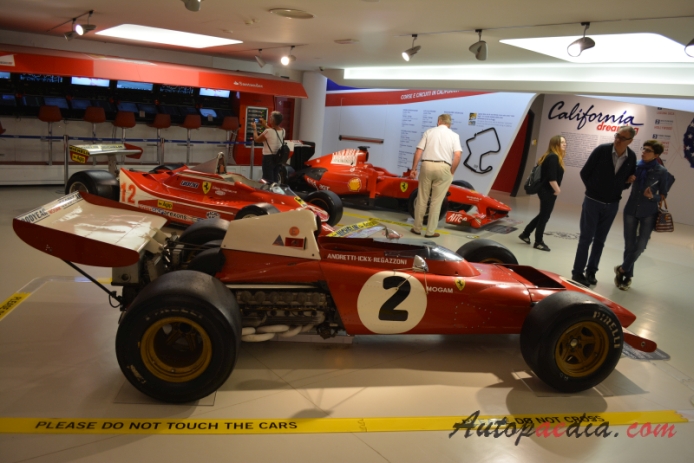 Ferrari F1 1971 312 B2 (Monoposto), prawy bok