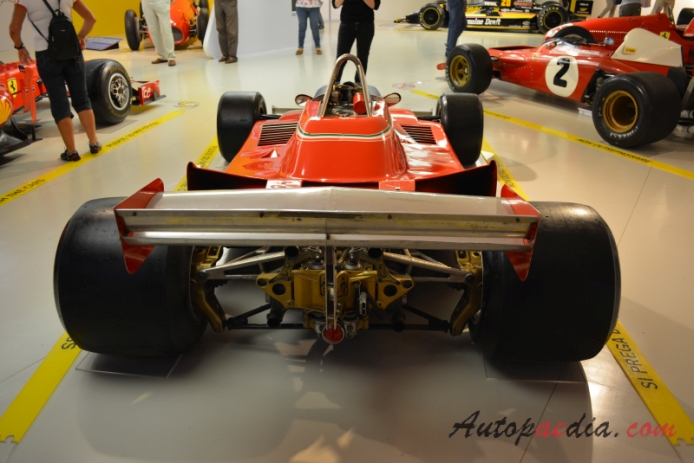 Ferrari F1 1979 312 T4 (Monoposto), tył