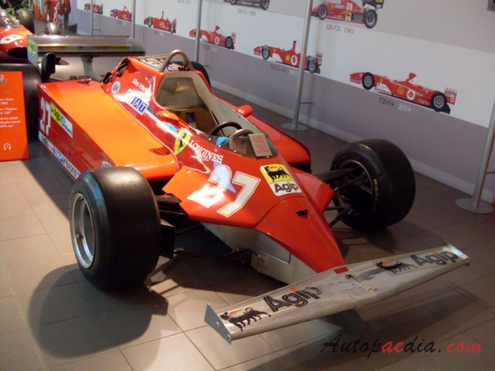 Ferrari F1 1981 126 CK (Monoposto), prawy przód