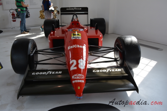 Ferrari F1 1987 F1-87 (Monoposto), przód