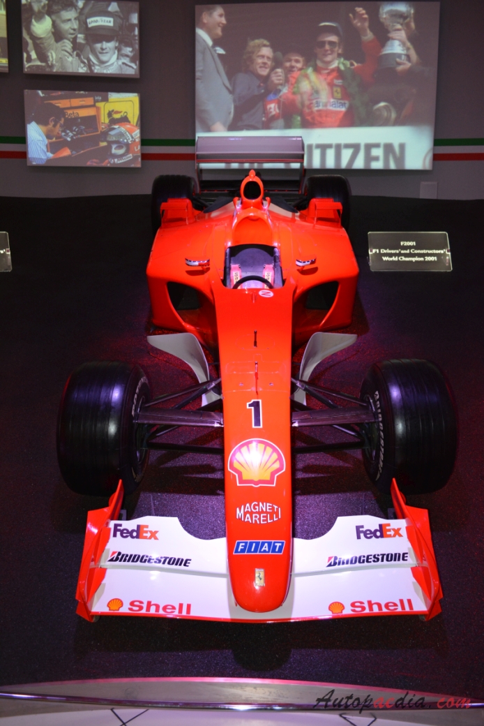 Ferrari F1 2001 F2001 (Monoposto), przód