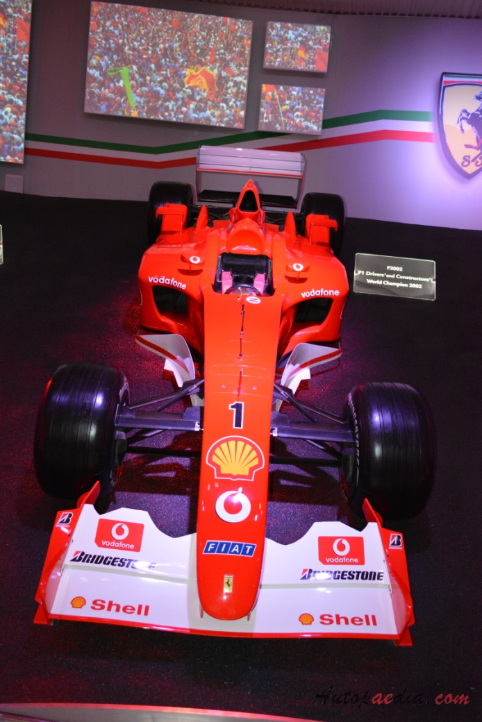 Ferrari F1 2002 F2002 (Monoposto), przód