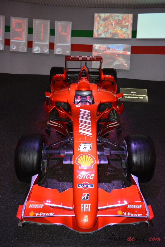 Ferrari F1 2007 F2007 (Monoposto), przód
