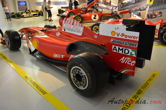 Ferrari F1 2009 F60 (Monoposto),  left rear view