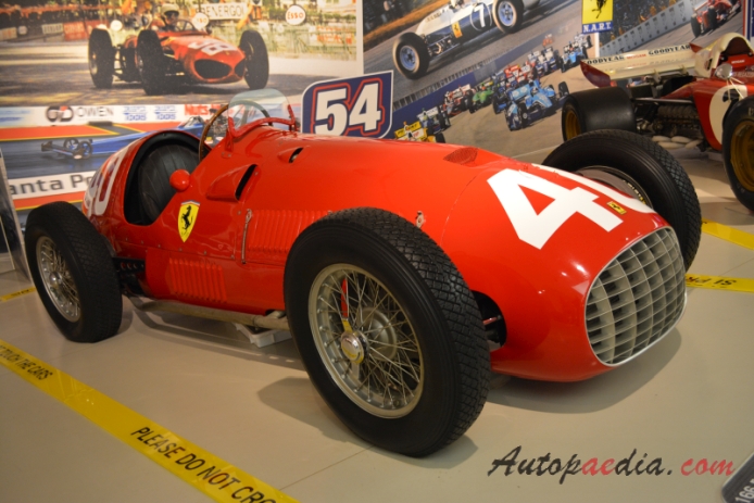 Ferrari F2 1951 166 F2 (Monoposto), prawy przód