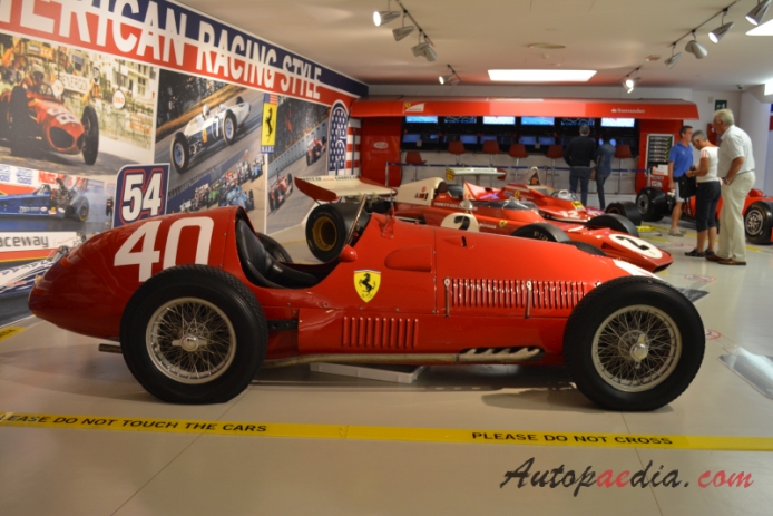 Ferrari F2 1951 166 F2 (Monoposto), prawy bok