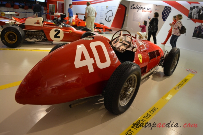 Ferrari F2 1951 166 F2 (Monoposto), prawy tył