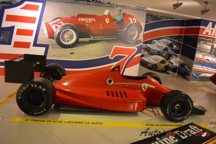Ferrari Tipo 637 Formula Cart/Indy 1987, prawy bok