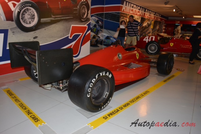 Ferrari Tipo 637 Formula Cart/Indy 1987, right rear view