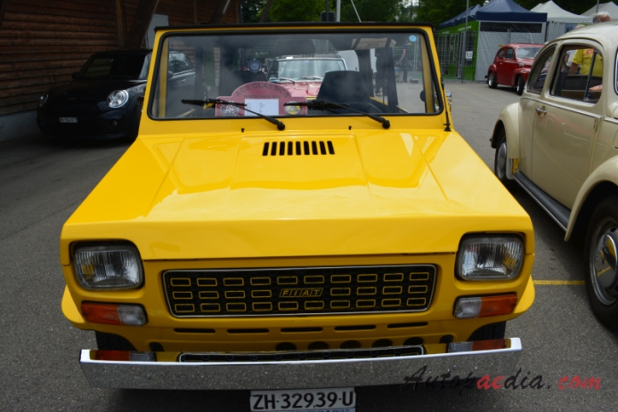 Fissore Scout 127 (Gipsy) 1971-1982 (1976 buggy), front view