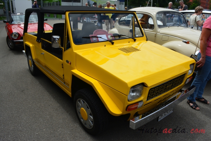 Fissore Scout 127 (Gipsy) 1971-1982 (1976 buggy), prawy przód