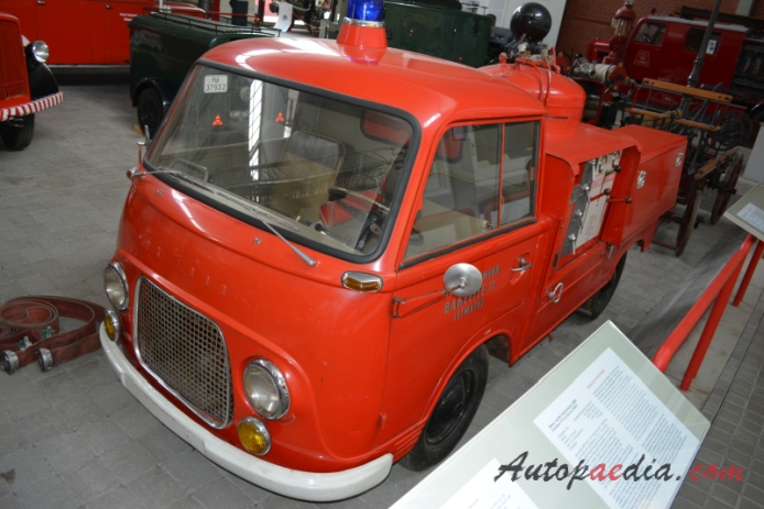 Ford FK 1000 1953-1961 (1956 Total TroFL 500 fire engine), left front view