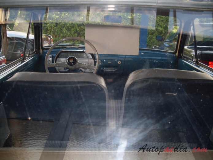 Ford M-Series 1st generation 1955-1959 (1957 Taunus 15M sedan 2d), interior
