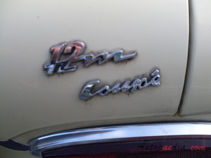 Ford M-Series 3rd generation (P4) 1962-1966 (Taunus 12M Coupé 2d), rear emblem  
